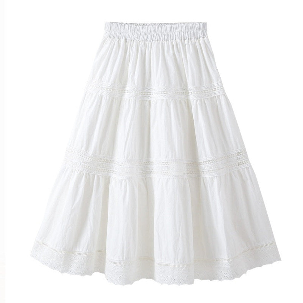 MyKids-USA® Baby Kids Girls Short Sleeves Cartoon Pattern T-Shirt and Plain Skirt Sets