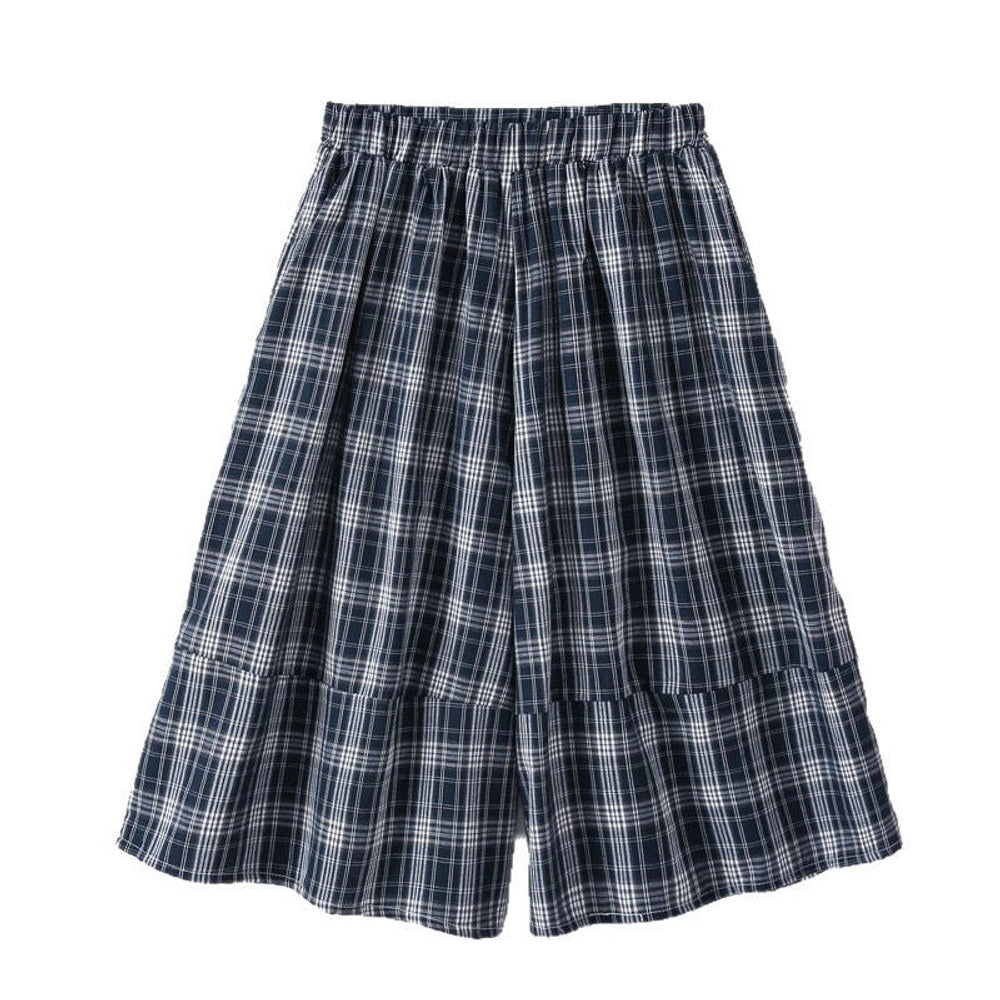 MyKids-USA® Baby Kids Girls Short Sleeves Cartoon Pattern T-Shirt and Plaid Pants Sets