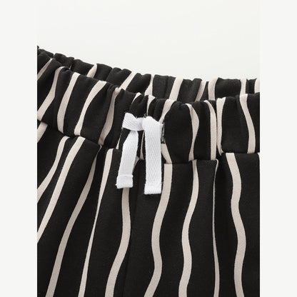 MyKids-USA® Baby Kids Casual Style Striped Pattern Shorts