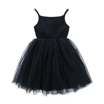 MyKids-USA® Design Baby Kids Girls Sleeveless Solid Color Bodysuit and Dress