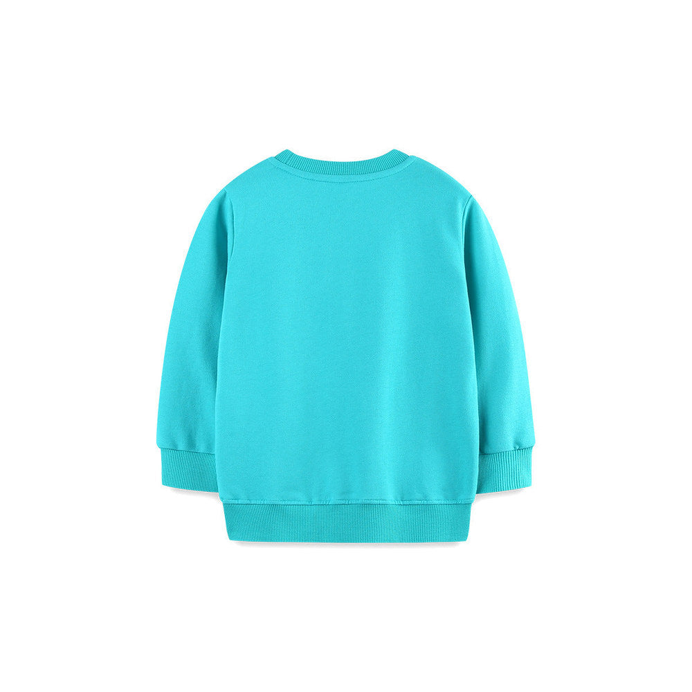 MyKids-USA® Animals Cartoon Pattern Long Sleeves Pullover for Stylish Girls