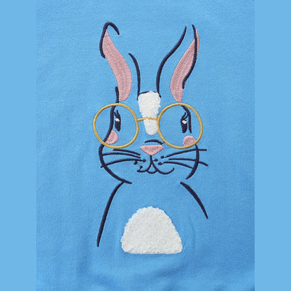 MyKids-USA® Animals Cartoon Pattern Long Sleeves Pullover for Stylish Girls