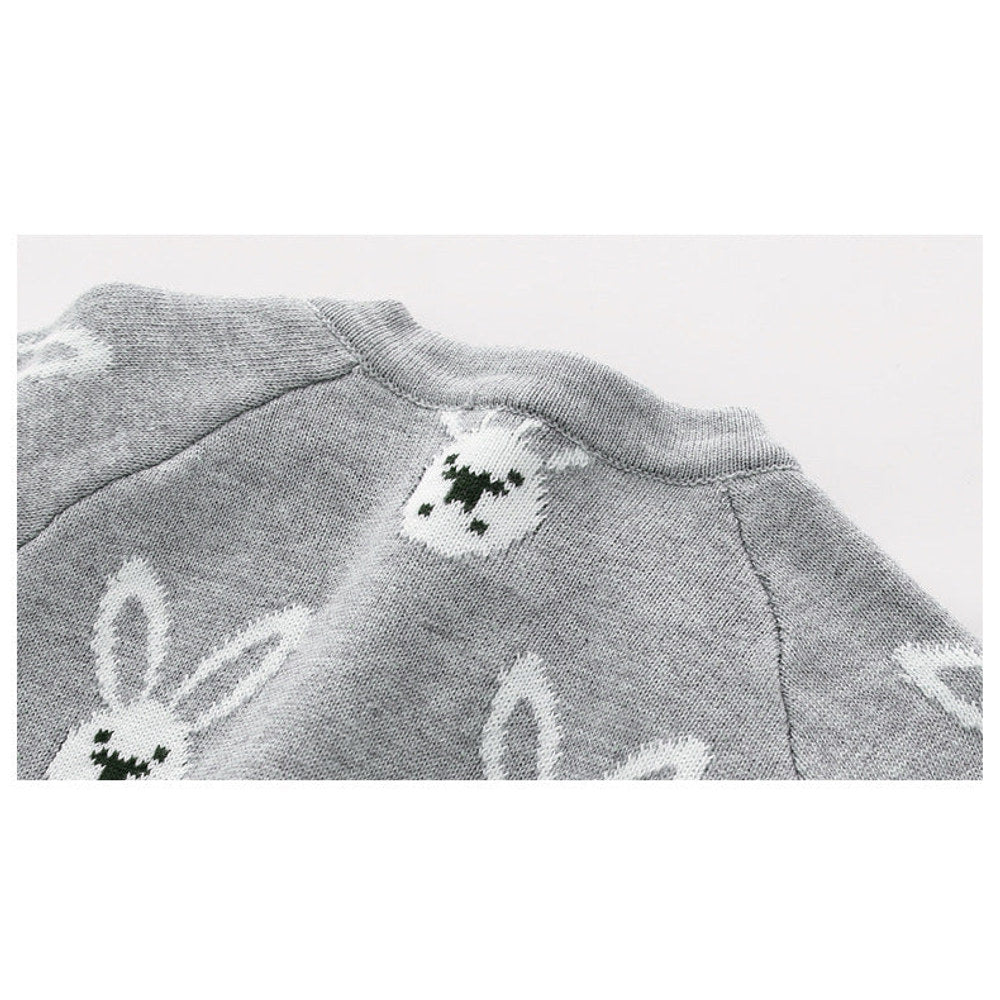 MyKids-USA® Baby Kids Long Sleeves Rabbits Cartoon Pattern Rompers