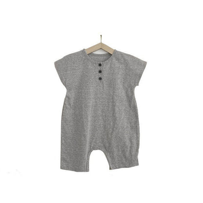 MyKids-USA® Baby Kids Sleeveless Solid Color Rompers