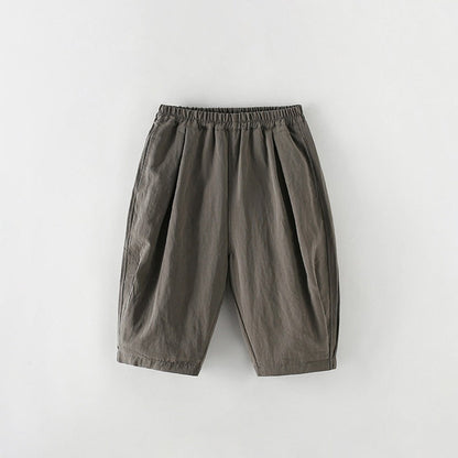 MyKids-USA® Kids Solid Color Loose Fit Anti-Mosquito Pants