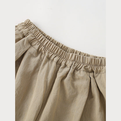 MyKids-USA® Kids Solid Color Loose Fit Casual Pants
