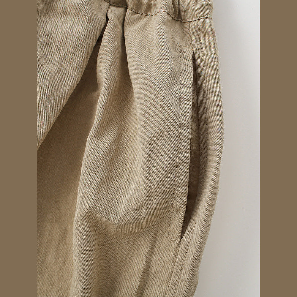 MyKids-USA® Kids Solid Color Loose Fit Casual Pants