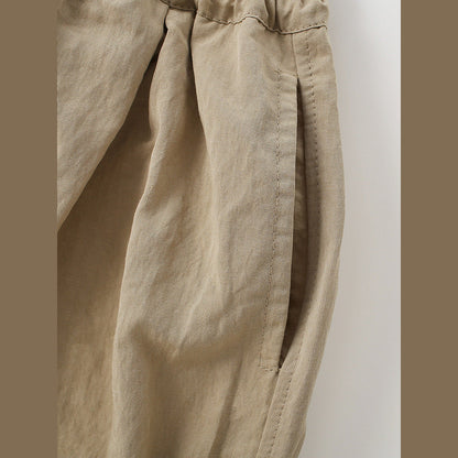 MyKids-USA® Kids Solid Color Loose Fit Casual Pants