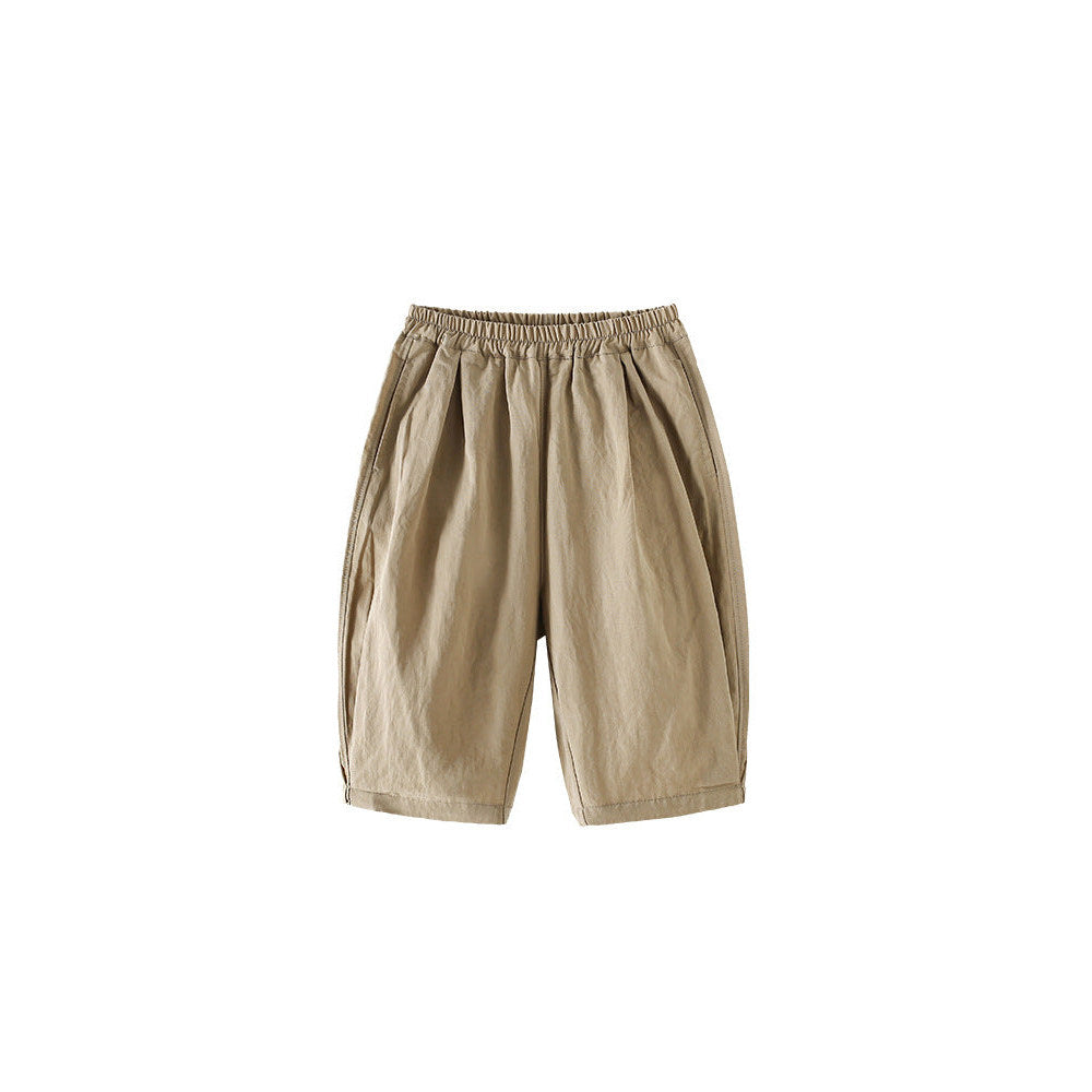 MyKids-USA® Kids Solid Color Loose Fit Casual Pants