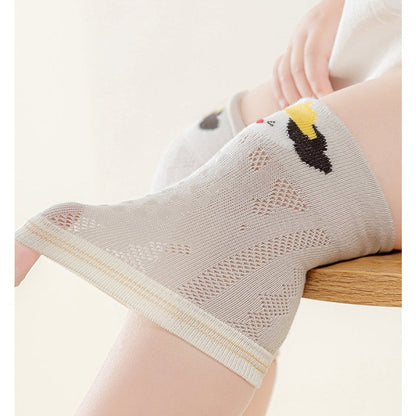 MyKids-USA® Baby Boys and Girls Breathable Cartoon Knee Sleeves Set