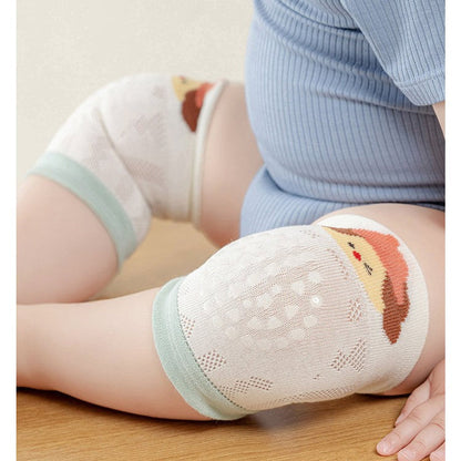 MyKids-USA® Baby Boys and Girls Breathable Cartoon Knee Sleeves Set