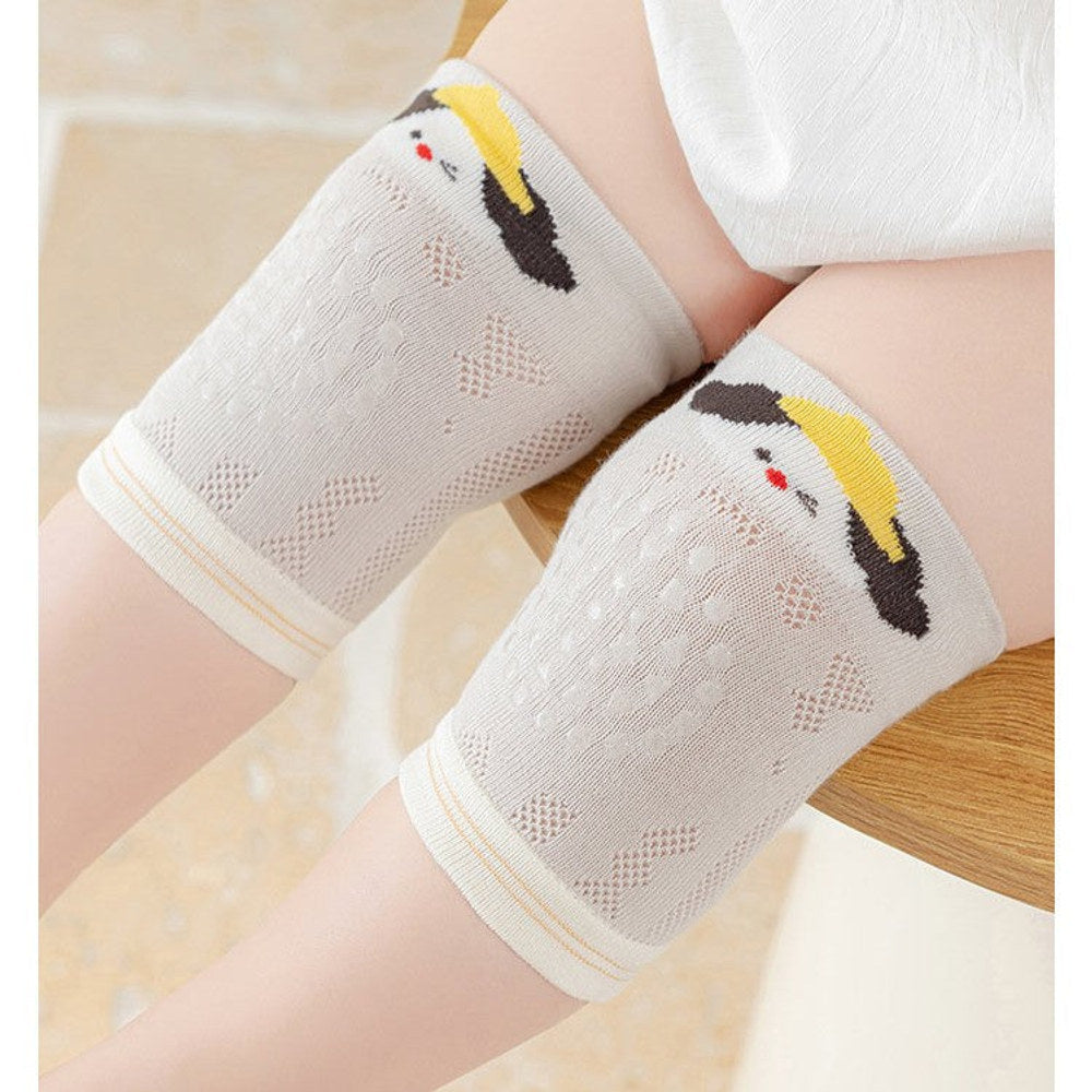 MyKids-USA® Baby Boys and Girls Breathable Cartoon Knee Sleeves Set