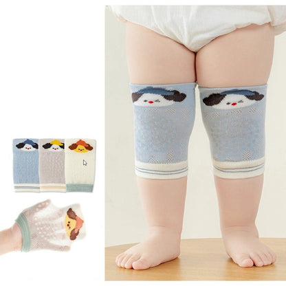 MyKids-USA® Baby Boys and Girls Breathable Cartoon Knee Sleeves Set