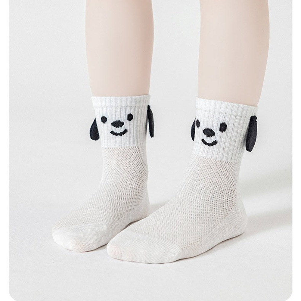 MyKids-USA® Baby Kids Boys and Girls Breathable Puppy Cartoon Pattern Socks Set