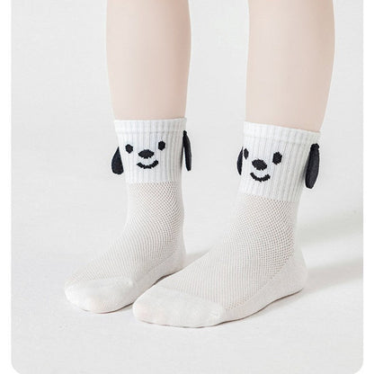 MyKids-USA® Baby Kids Boys and Girls Breathable Puppy Cartoon Pattern Socks Set