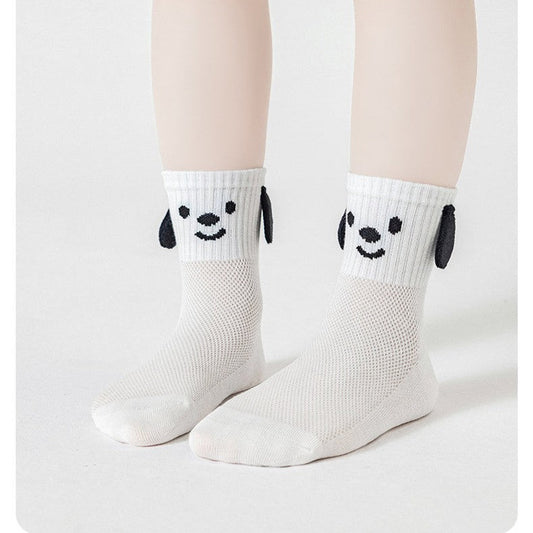 MyKids-USA® Baby Kids Boys and Girls Breathable Puppy Cartoon Pattern Socks Set