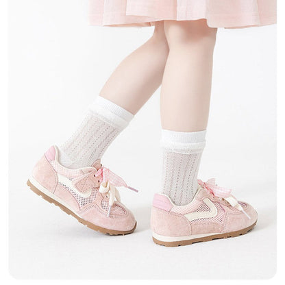 MyKids-USA® Baby Kids Boys and Girls Breathable Letters and Striped Pattern Socks Set