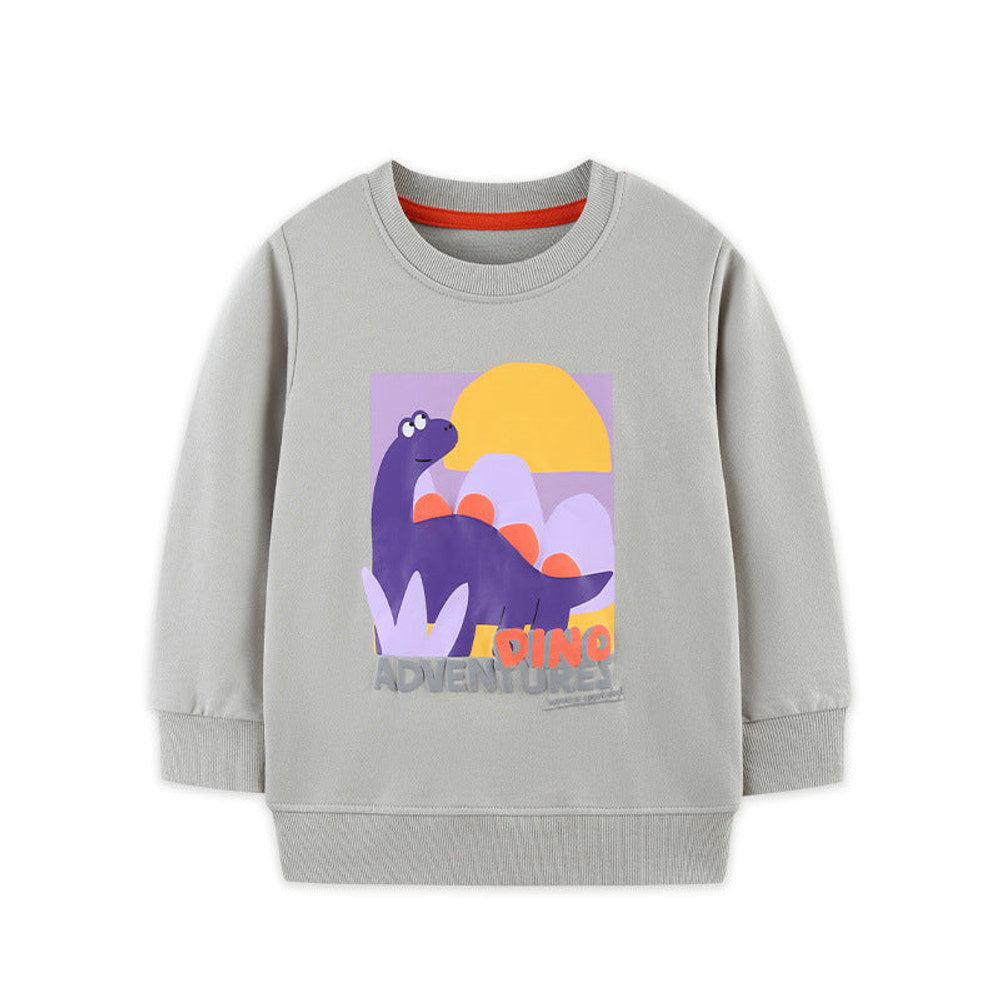 MyKids-USA® Cartoon Pattern Long Sleeves Pullover for Boys