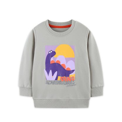 MyKids-USA® Cartoon Pattern Long Sleeves Pullover for Boys