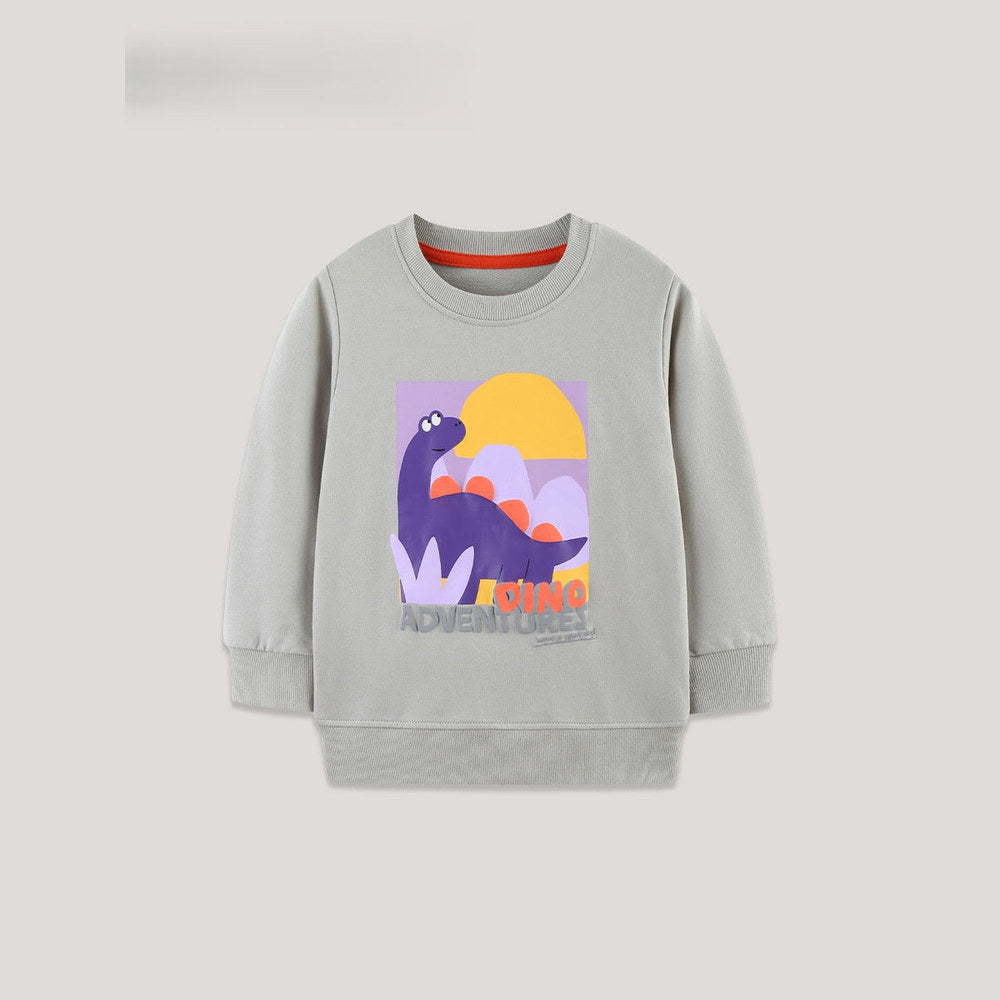 MyKids-USA® Cartoon Pattern Long Sleeves Pullover for Boys