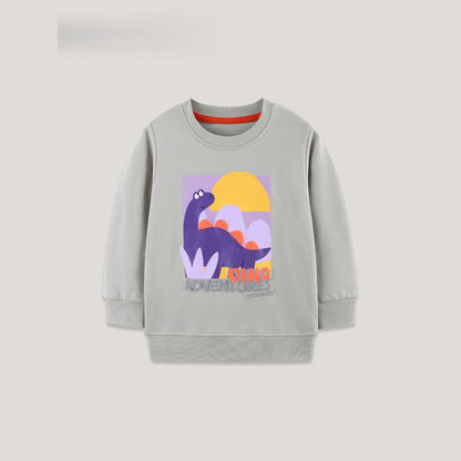MyKids-USA® Cartoon Pattern Long Sleeves Pullover for Boys
