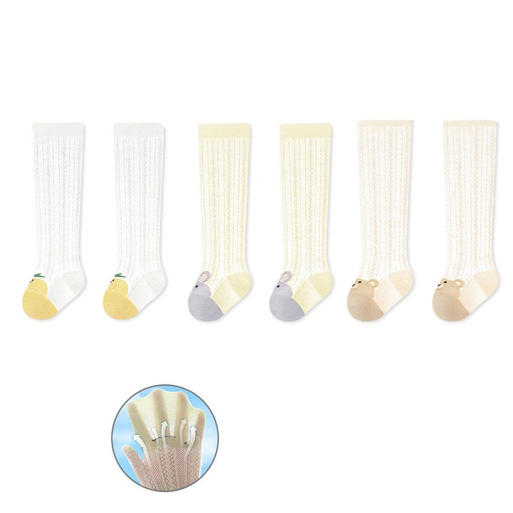 MyKids-USA® Baby Kids Boys and Girls Breathable Cartoon Pattern Stockings Set