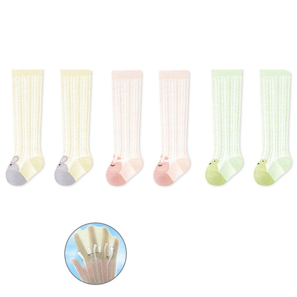 MyKids-USA® Baby Kids Boys and Girls Breathable Cartoon Pattern Stockings Set