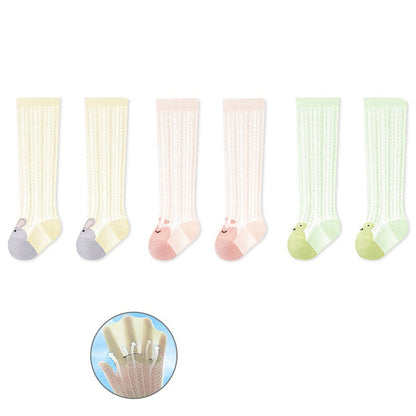 MyKids-USA® Baby Kids Boys and Girls Breathable Cartoon Pattern Stockings Set