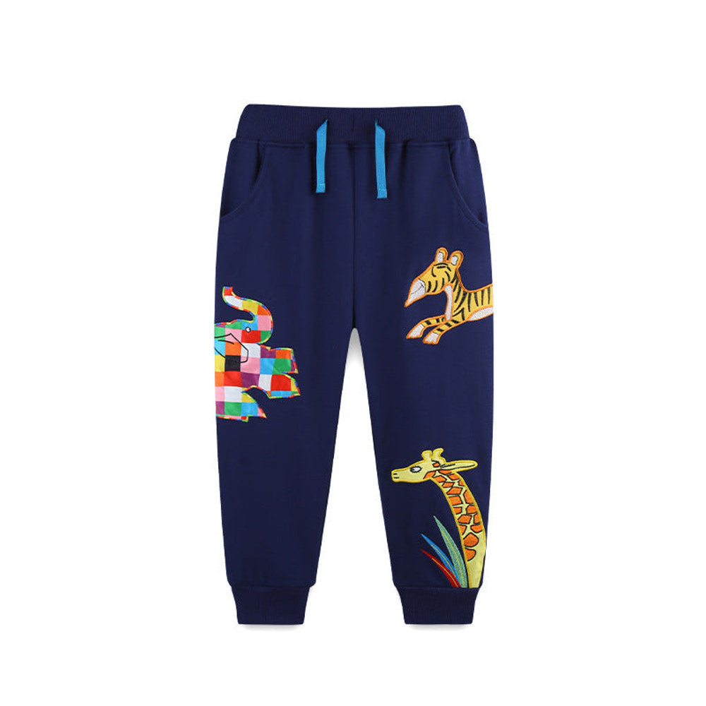 MyKids-USA® Kids Boys Animals Cartoon Pattern Pants