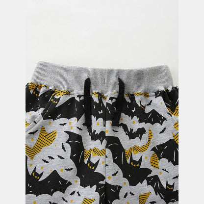 MyKids-USA® Kids Boys Halloween Cartoon Pattern Pants