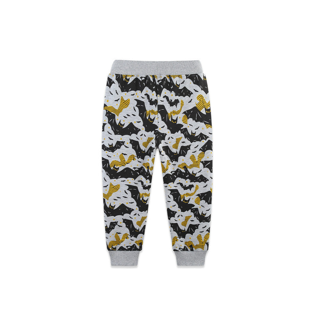 MyKids-USA® Kids Boys Halloween Cartoon Pattern Pants