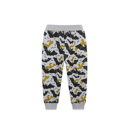 MyKids-USA® Kids Boys Halloween Cartoon Pattern Pants