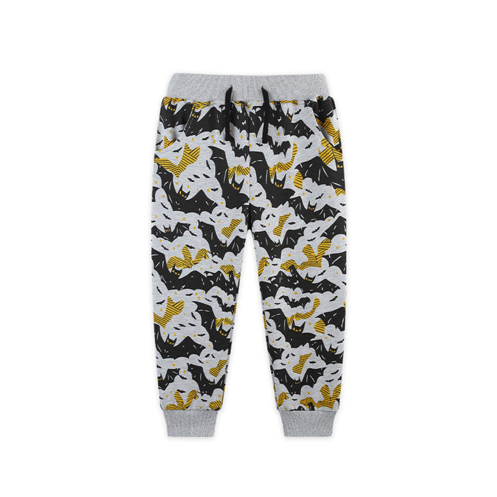 MyKids-USA® Kids Boys Halloween Cartoon Pattern Pants
