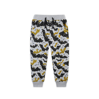 MyKids-USA® Kids Boys Halloween Cartoon Pattern Pants