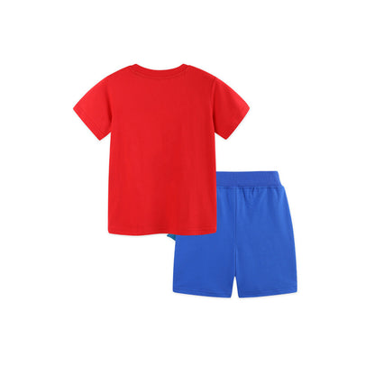MyKids-USA® Baby Kids Boys Short Sleeves Animals Pattern T-shirt and Shorts Clothing Set