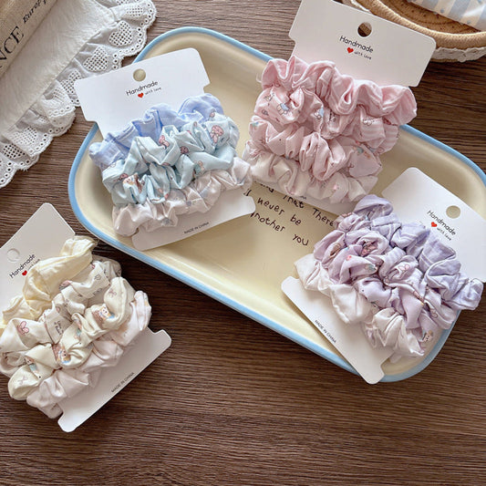 MyKids-USA® Cute Cartoon Pattern Hair Ties Set