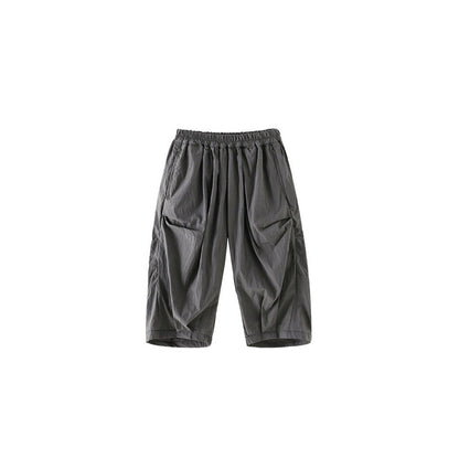 MyKids-USA® Kids Solid Color Loose Fit Casual Pants