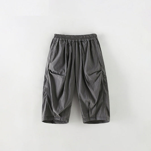 Arrival Summer Kids Solid Color Loose Fit Casual Pants