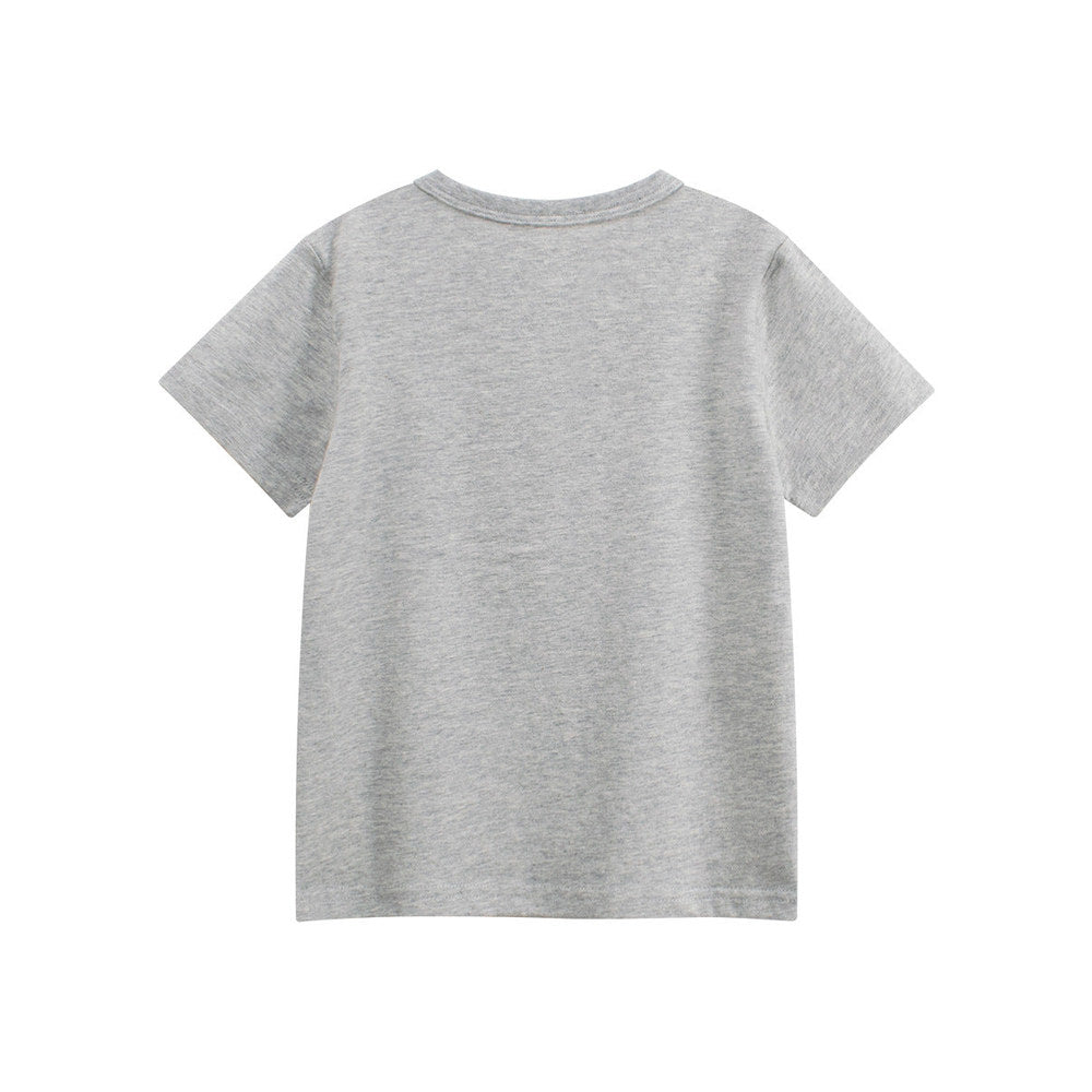 MyKids-USA® Boys’ Letters Pattern T-shirt in European and American Style