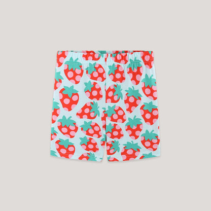MyKids-USA® Baby Kids Girls Strawberry Shorts