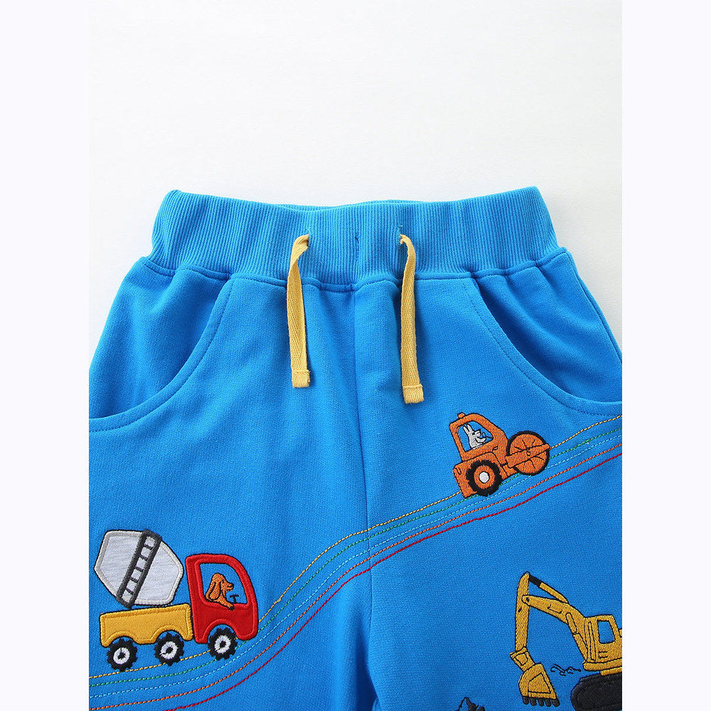 MyKids-USA® Summer Arrival Baby Kids Boys Cotton Casual Style Cartoon Pattern Shorts