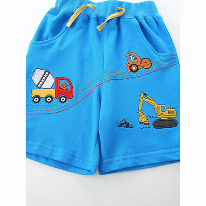 MyKids-USA® Summer Arrival Baby Kids Boys Cotton Casual Style Cartoon Pattern Shorts