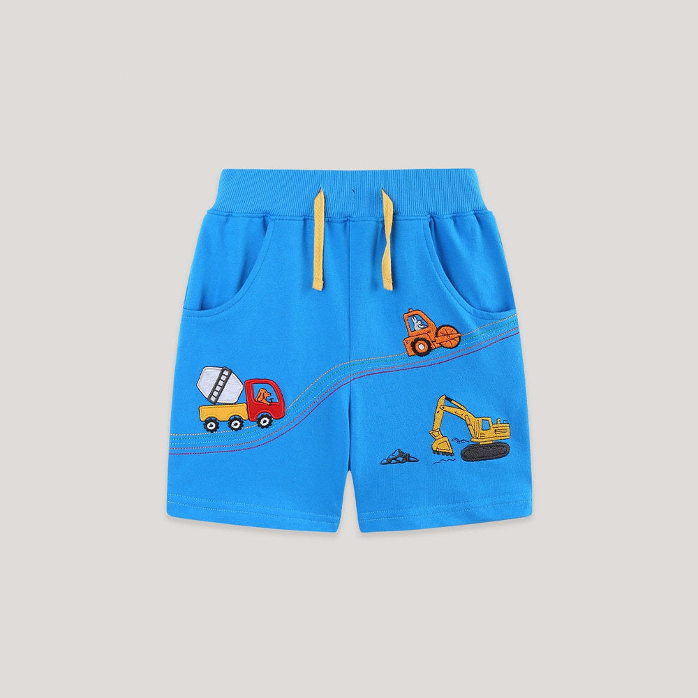 MyKids-USA® Summer Arrival Baby Kids Boys Cotton Casual Style Cartoon Pattern Shorts