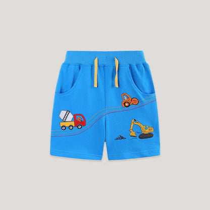 MyKids-USA® Summer Arrival Baby Kids Boys Cotton Casual Style Cartoon Pattern Shorts