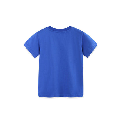 MyKids-USA® Summer Arrival Boys’ Crab Pattern Short Sleeves T-shirt in European and American Style