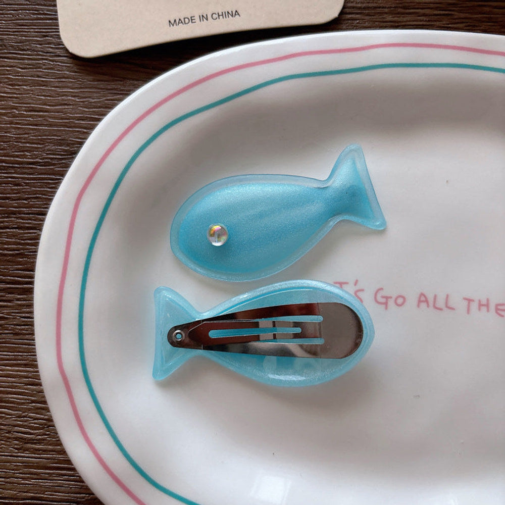 MyKids-USA® Collection of Cute Sparkly Fish Baby Clips
