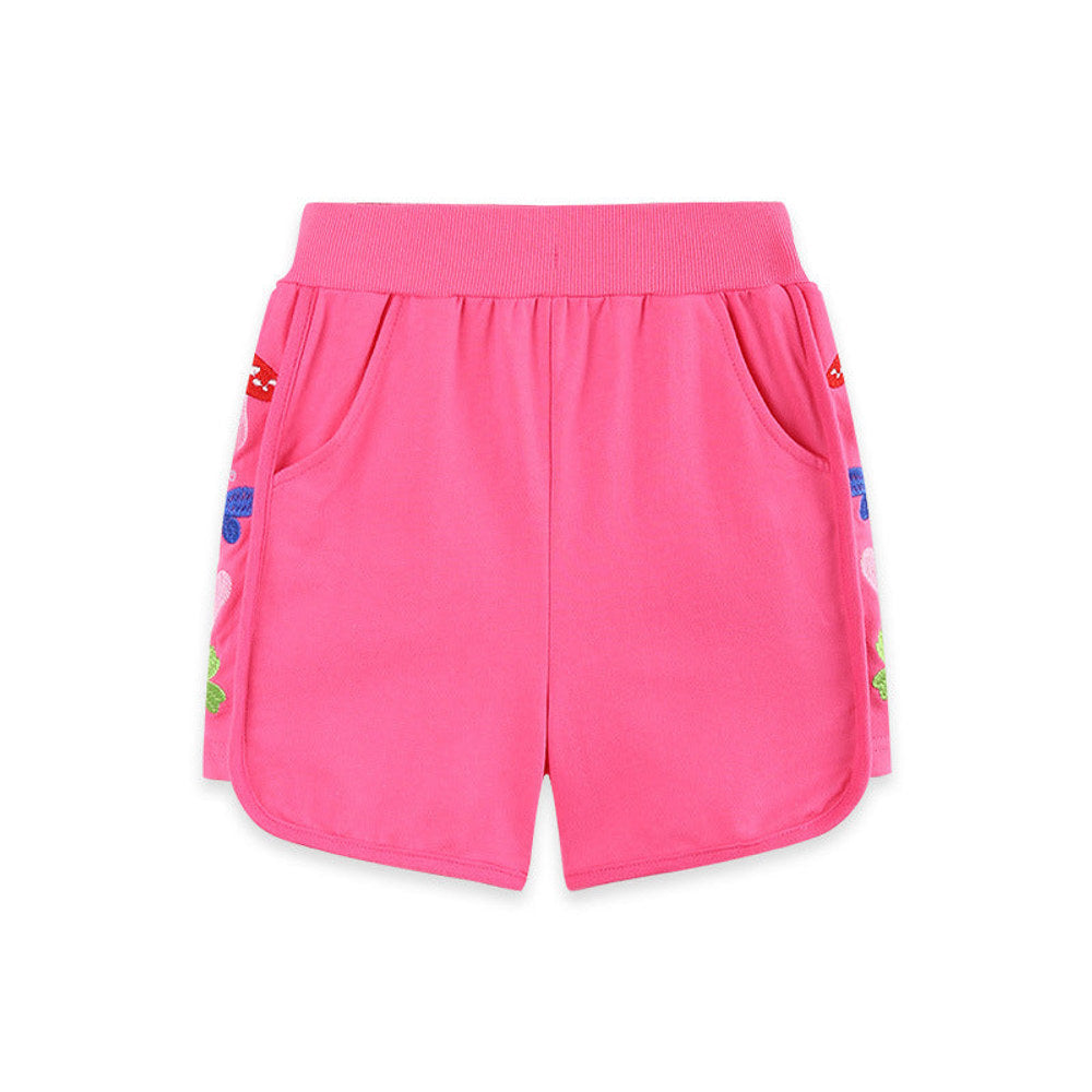MyKids-USA® Arrival Summer Baby Kids Girls Embroidered Shorts