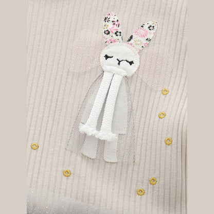 MyKids-USA® Summer Hot Selling Cute Cartoon Pattern Short Sleeves Tulle Dress for Stylish Girls