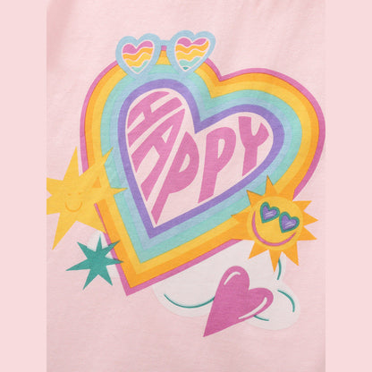 MyKids-USA® Arrival Summer Baby Kids Girls Short Sleeves Letters Pattern T-shirt and Cartoon Pants Clothing Set