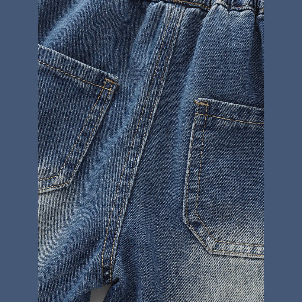 MyKids-USA® Arrival Summer Girls Striped Denim Shorts